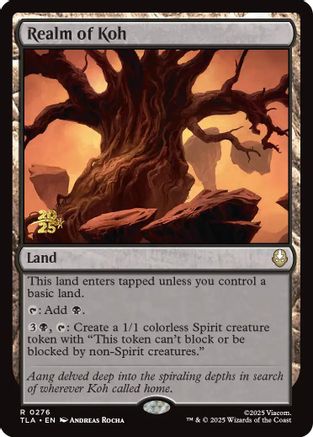 Realm of Koh [Avatar: The Last Airbender Prerelease Cards]