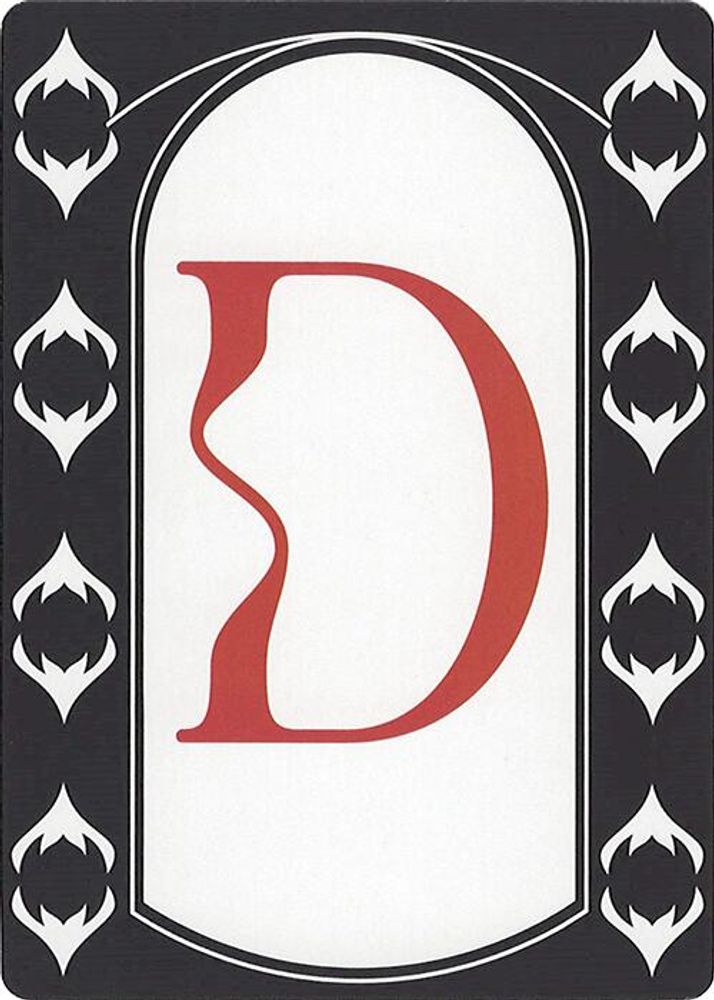 Letter Card - D [Secret Lair Countdown Kit]