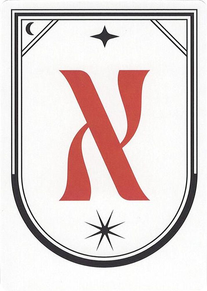 Letter Card - X [Secret Lair Countdown Kit]