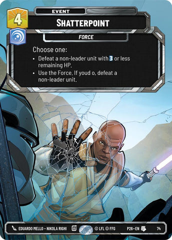 Shatterpoint (74) (74) [Sector and Regional Promos: Season 1]