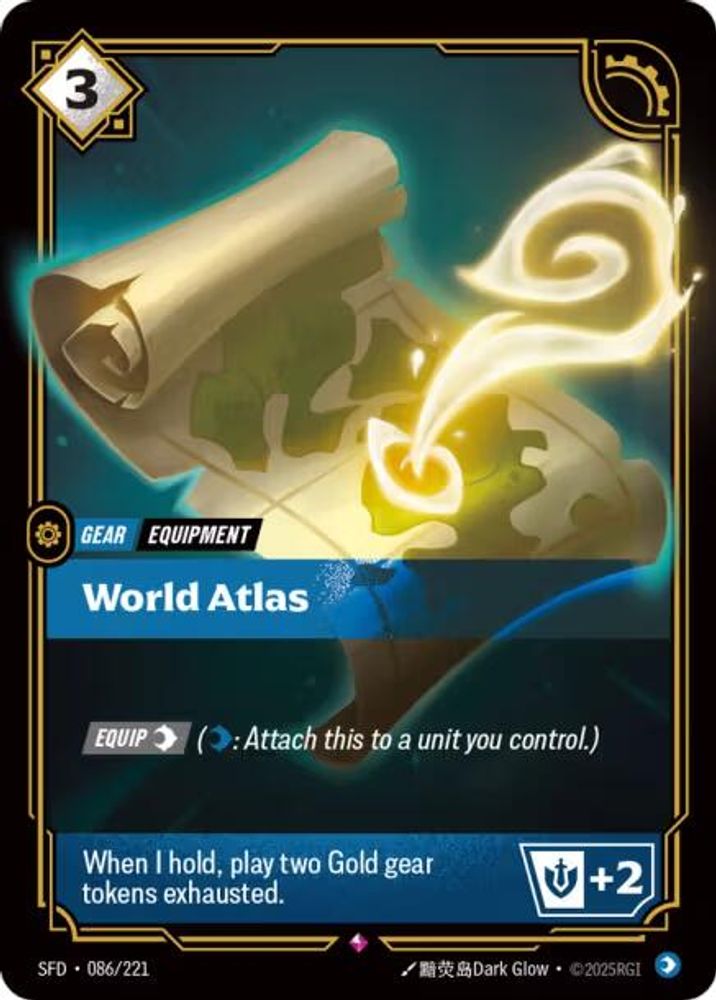 World Atlas (086/221) - [Spiritforged Foil] (Riftbound TCG)