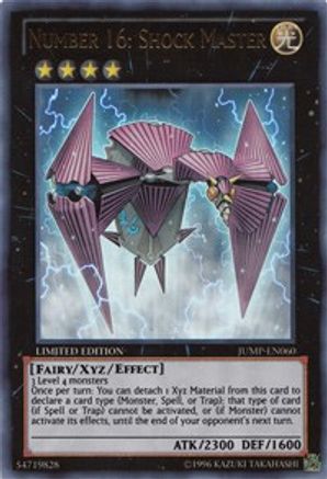 Number 16: Shock Master [JUMP-EN060] Ultra Rare