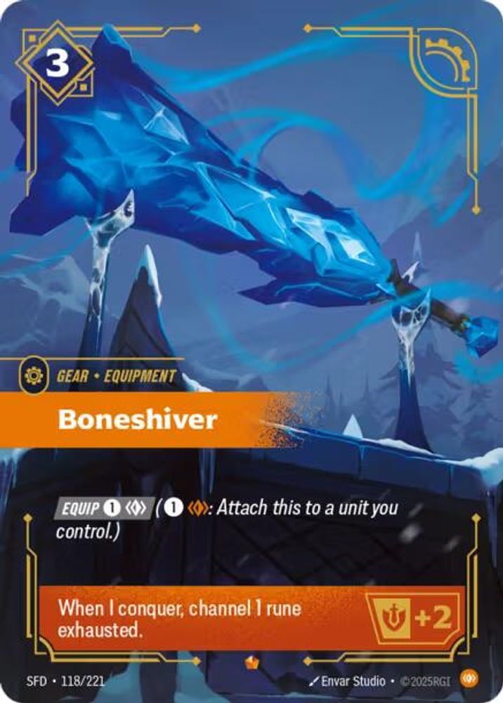 Boneshiver (118/221) - [Spiritforged Foil] (Riftbound TCG)