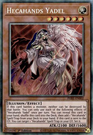 Hecahands Yadel (CR) [PHRE-EN002] Starlight Rare