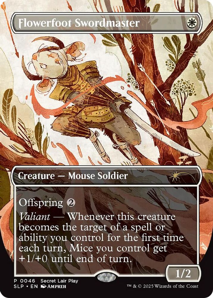 Flowerfoot Swordmaster [Secret Lair Showdown]