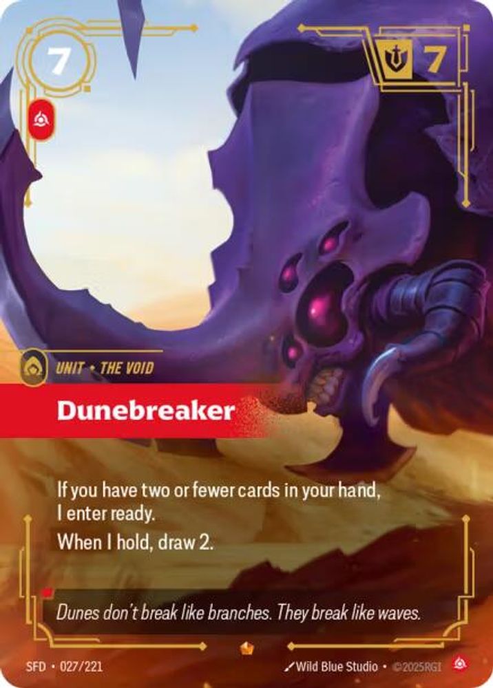 Dunebreaker (027/221) - [Spiritforged Foil] (Riftbound TCG)