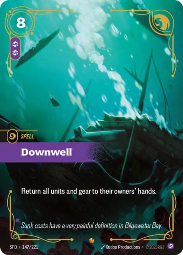 Downwell (147/221) - [Spiritforged Foil] (Riftbound TCG)