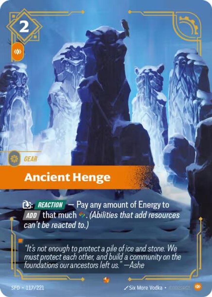 Ancient Henge (117/221) - [Spiritforged Foil] (Riftbound TCG)