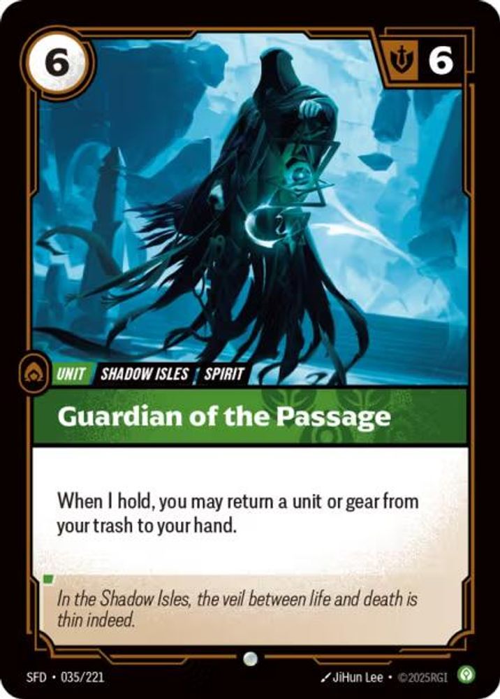 Guardian of the Passage (035/221) - [Spiritforged Foil] (Riftbound TCG)