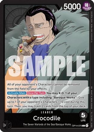 Crocodile (OP14-079) [The Azure Sea's Seven]