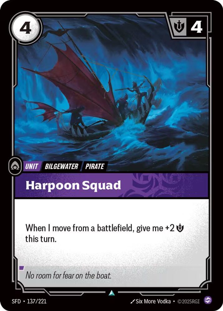 Harpoon Squad (137/221) - [Spiritforged Foil] (Riftbound TCG)