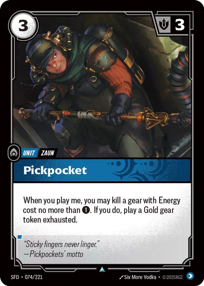 Pickpocket (074/221) - [Spiritforged Foil] (Riftbound TCG)