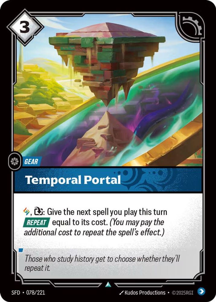 Temporal Portal (078/221) - [Spiritforged Foil] (Riftbound TCG)