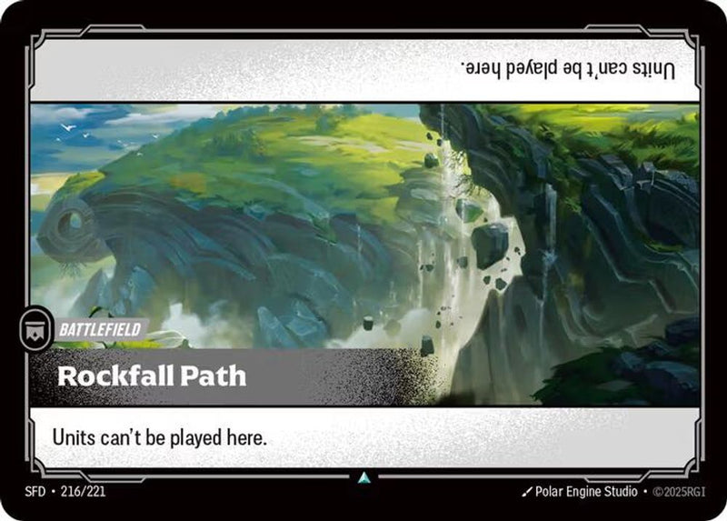 Rockfall Path (216/221) - [Spiritforged Foil] (Riftbound TCG)