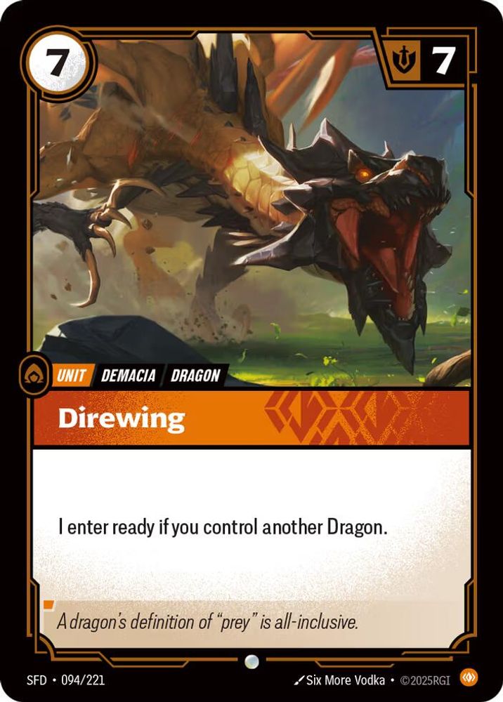 Direwing (094/221) - [Spiritforged Foil] (Riftbound TCG)