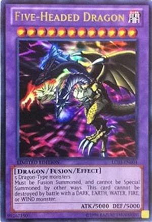 Five-Headed Dragon [LC03-EN004] Ultra Rare