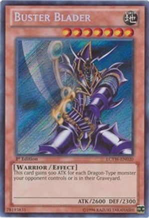 Buster Blader [LCYW-EN020] Secret Rare