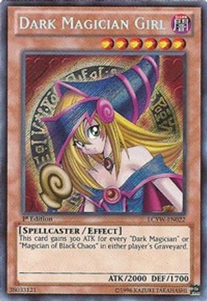 Dark Magician Girl [LCYW-EN022] Secret Rare