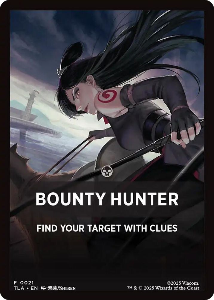 Bounty Hunter Theme Card [Avatar: The Last Airbender Tokens]