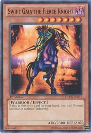 Swift Gaia the Fierce Knight [LCYW-EN031] Common