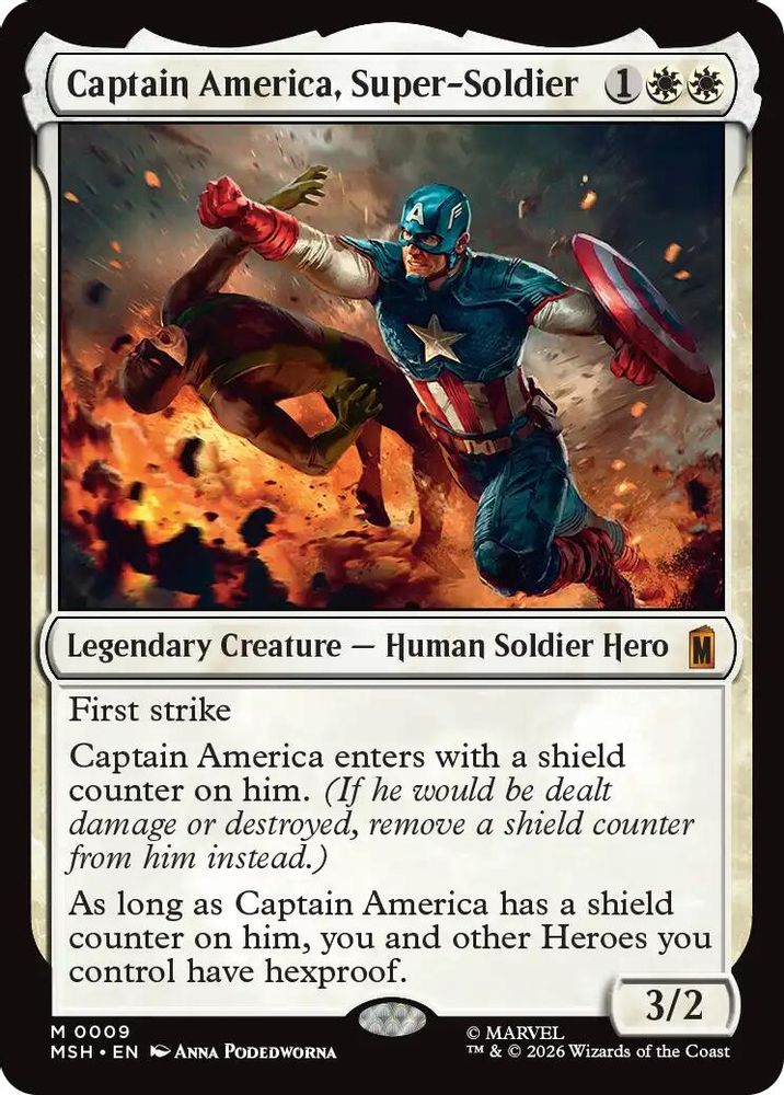 Captain America, Super-Soldier [Marvel Super Heroes]