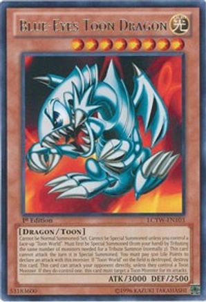 Blue-Eyes Toon Dragon [LCYW-EN103] Rare