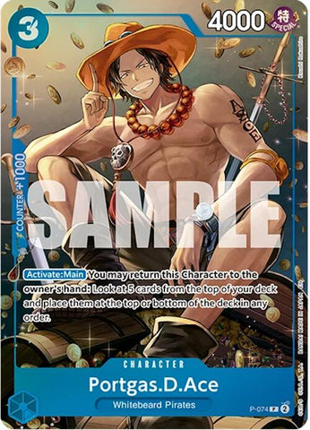Portgas.D.Ace (Tin Pack Set Vol. 2) [One Piece Promotion Cards]