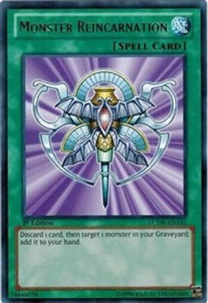Monster Reincarnation [LCYW-EN142] Rare