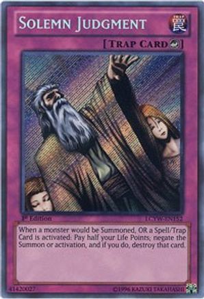 Solemn Judgment [LCYW-EN152] Secret Rare