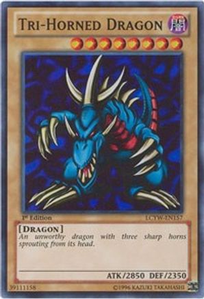 Tri-Horned Dragon [LCYW-EN157] Super Rare
