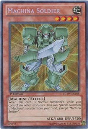 Machina Soldier [LCYW-EN168] Secret Rare