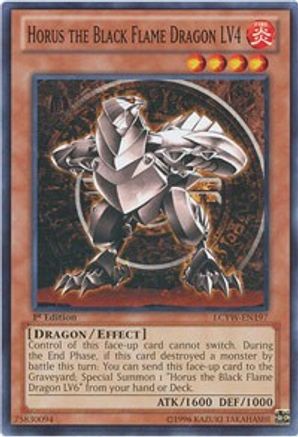 Horus the Black Flame Dragon LV4 [LCYW-EN197] Common