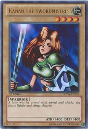 Kanan the Swordmistress [LCYW-EN228] Ultra Rare