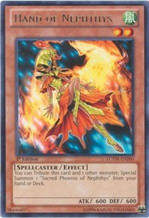 Hand of Nephthys [LCYW-EN260] Rare