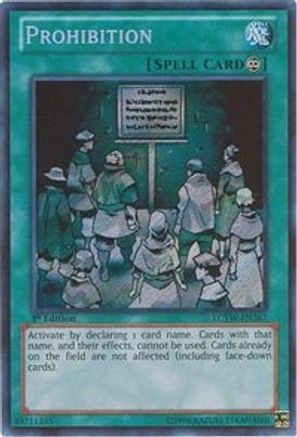 Prohibition [LCYW-EN267] Secret Rare