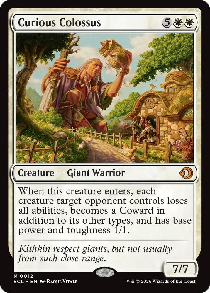 Curious Colossus [Lorwyn Eclipsed]
