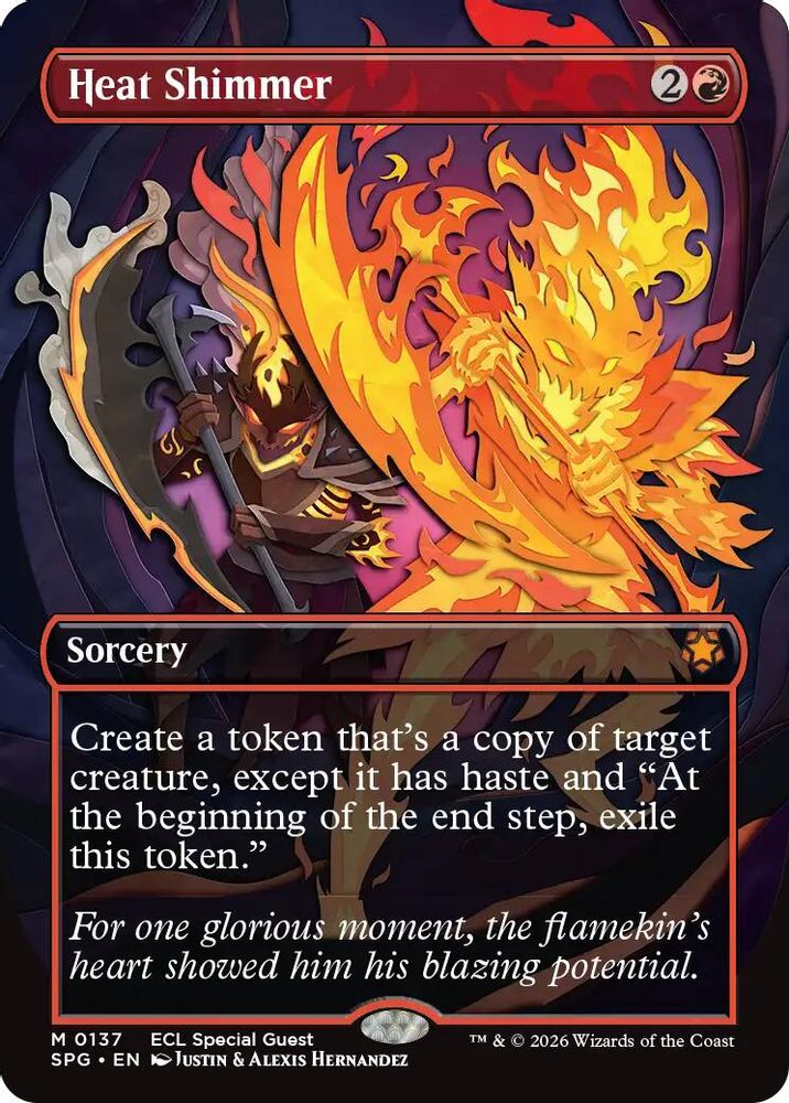 Heat Shimmer (Borderless) [Lorwyn Eclipsed Special Guests]