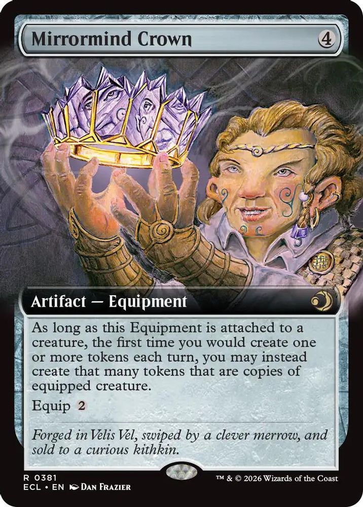 Mirrormind Crown (Extended Art) [Lorwyn Eclipsed]