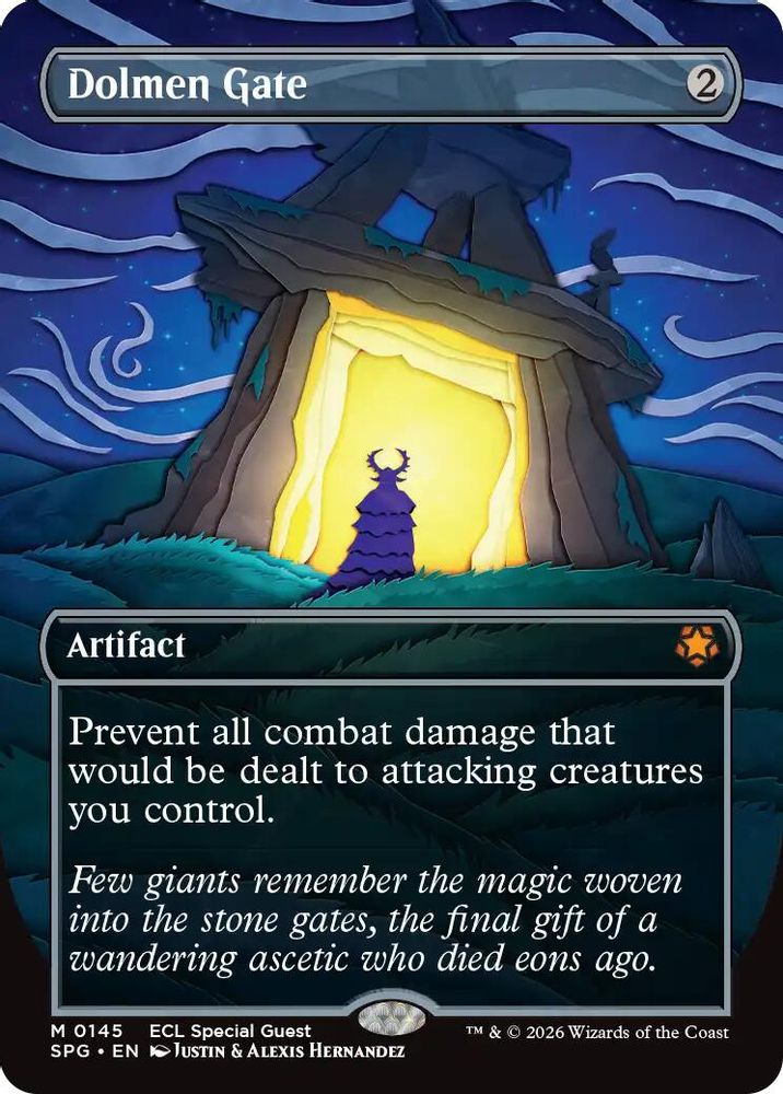 Dolmen Gate (Borderless) [Lorwyn Eclipsed Special Guests]
