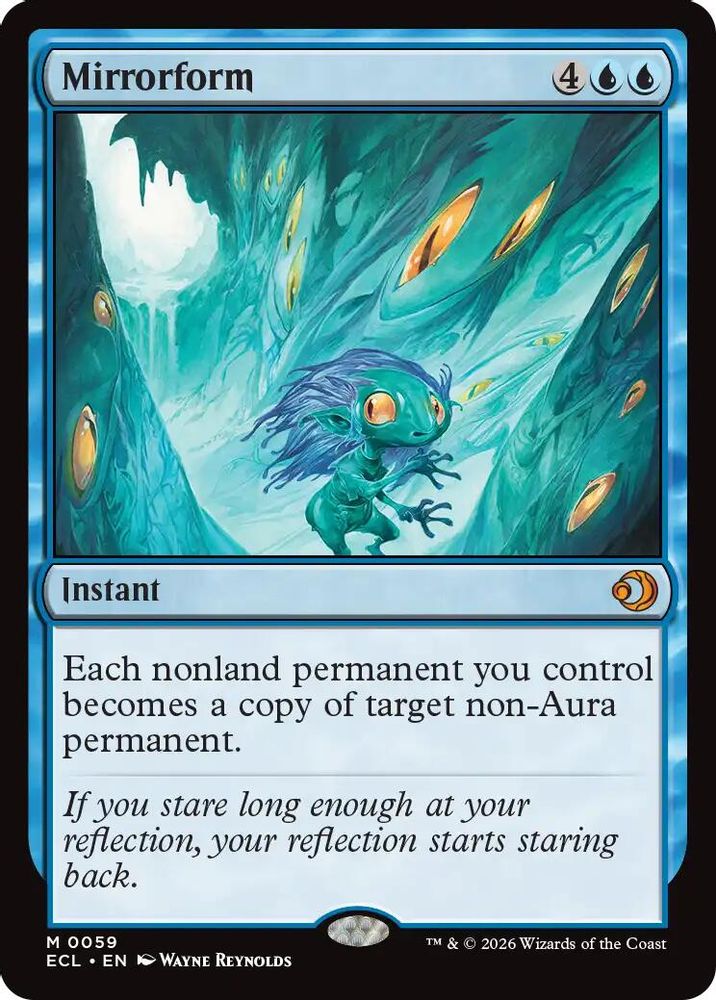 Mirrorform [Lorwyn Eclipsed]