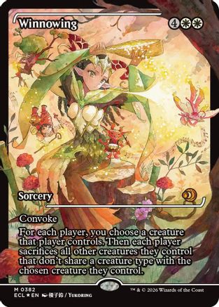 Winnowing (Showcase) [Lorwyn Eclipsed]