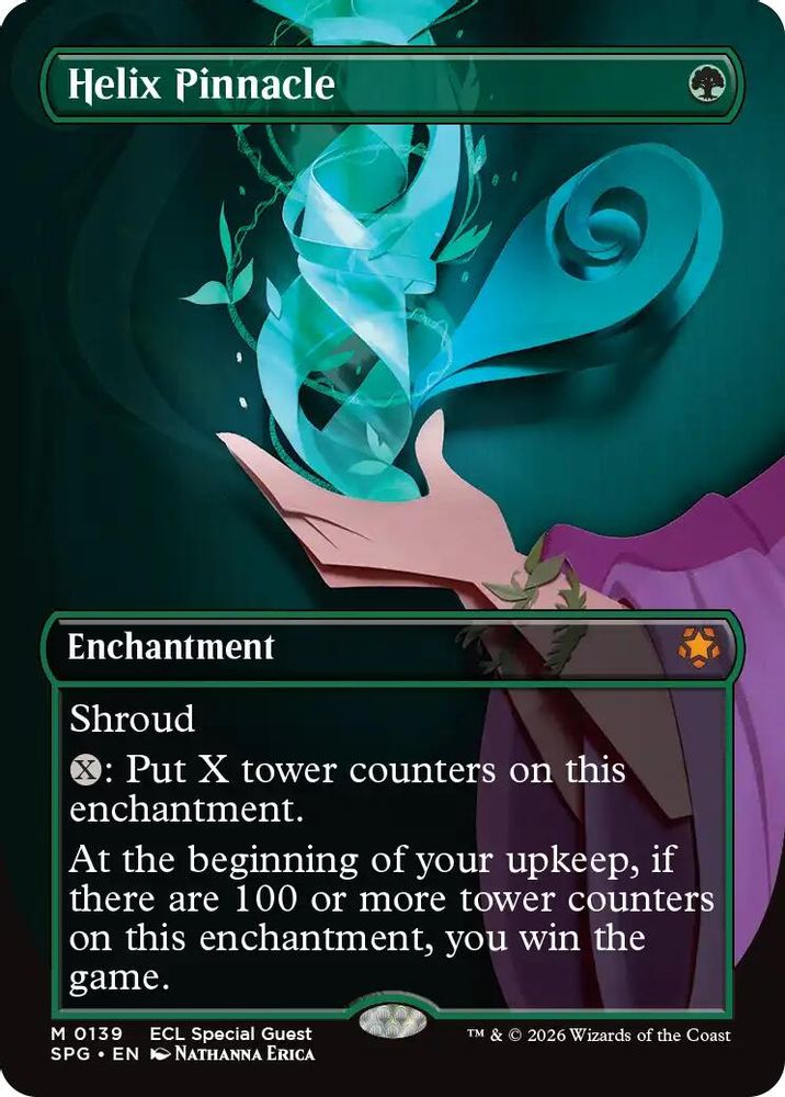Helix Pinnacle (Borderless) [Lorwyn Eclipsed Special Guests]