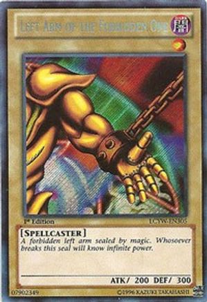Left Arm of the Forbidden One [LCYW-EN305] Secret Rare