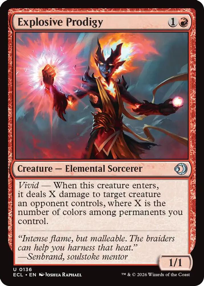 Explosive Prodigy [Lorwyn Eclipsed]