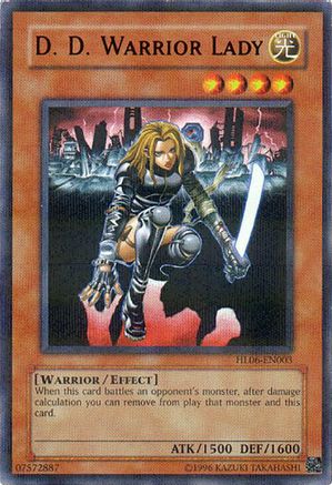 D.D. Warrior Lady [HL06-EN003] Ultra Rare