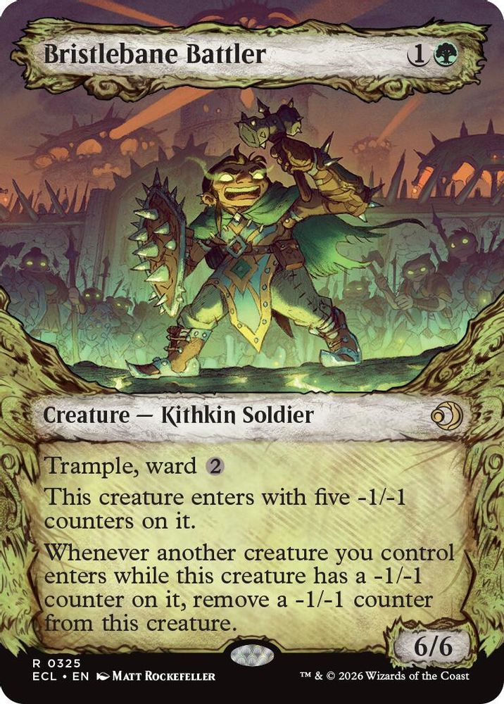 Bristlebane Battler (Showcase) [Lorwyn Eclipsed]