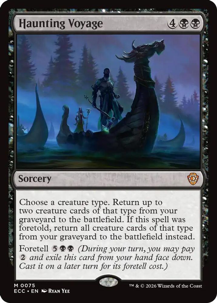 Haunting Voyage [Lorwyn Eclipsed Commander]