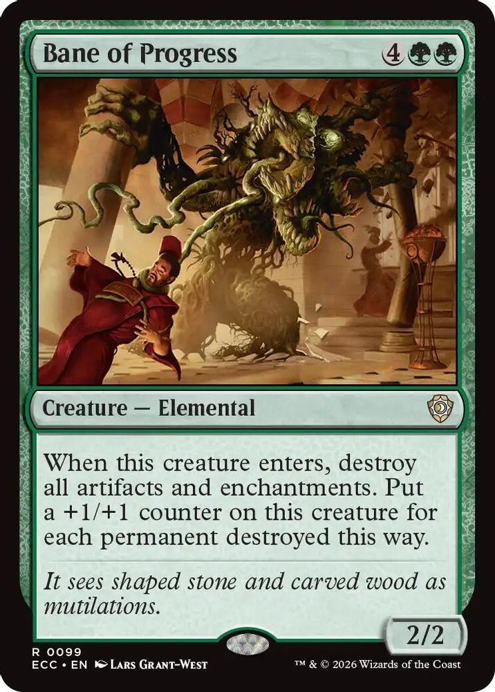 Bane of Progress [Lorwyn Eclipsed Commander]