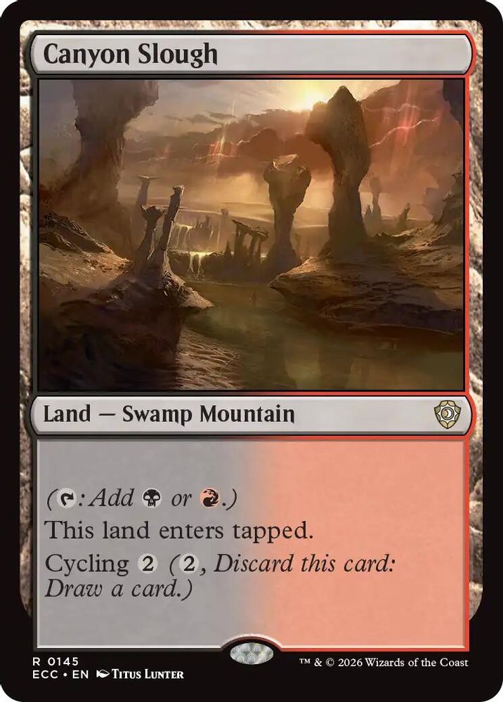 Canyon Slough [Lorwyn Eclipsed Commander]