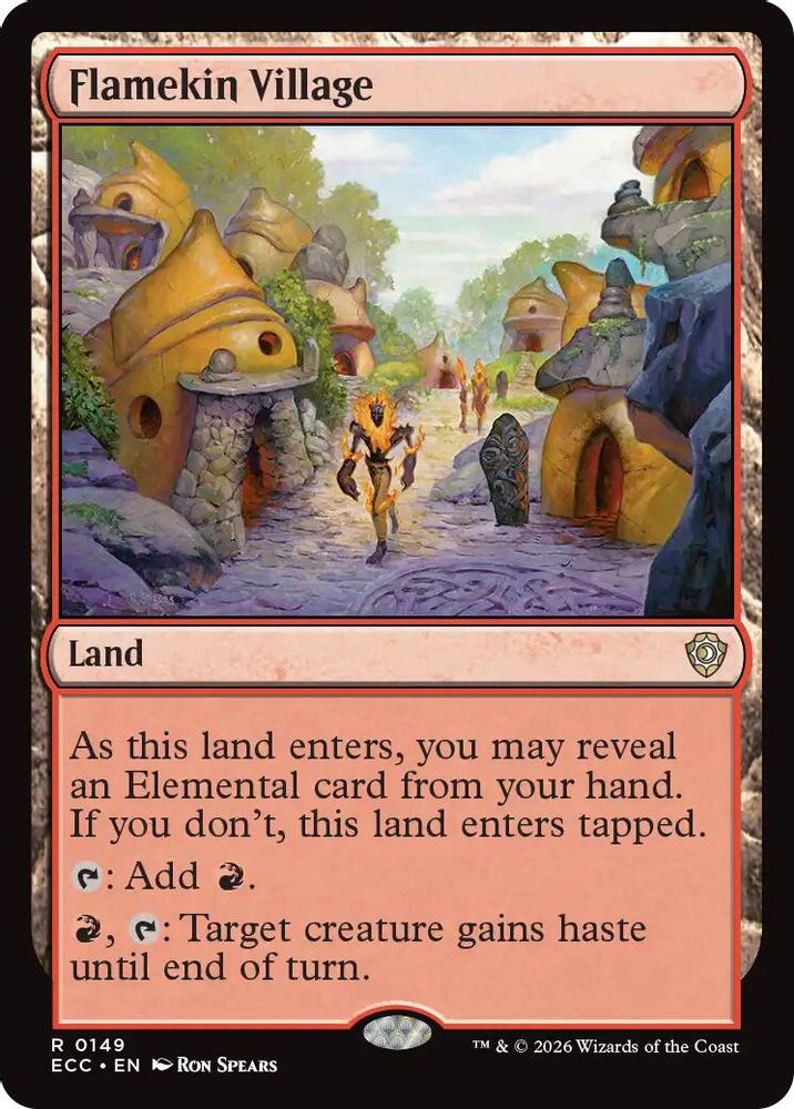 Flamekin Village [Lorwyn Eclipsed Commander]